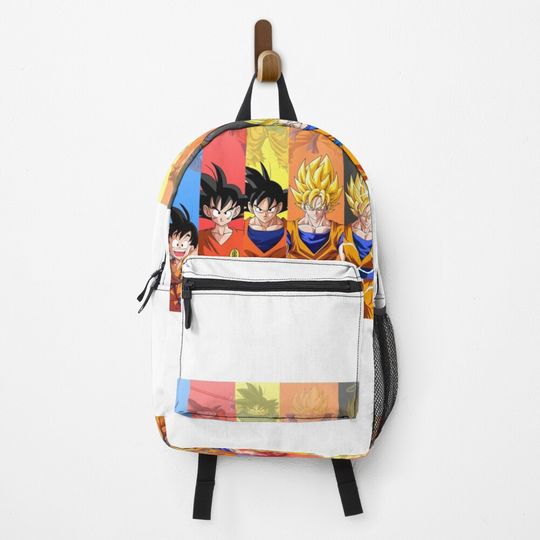 goku transformations Backpack, Gift for Fan, Back to School Gift for Kids Fan