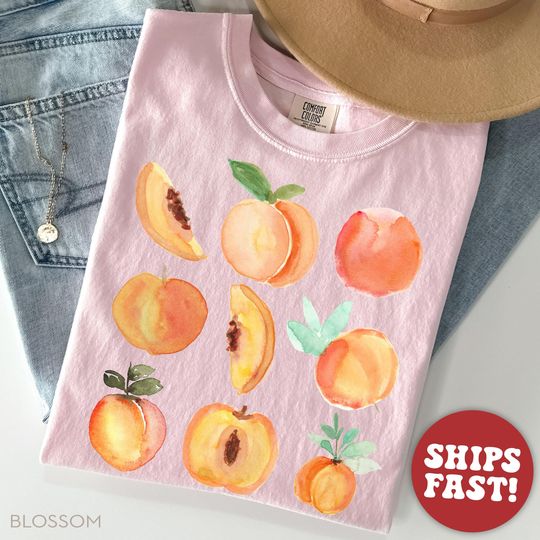 Subtle Lesbian Shirt, Peach T-Shirt, Lesbian Pride Shirt, LGBTQ Gift
