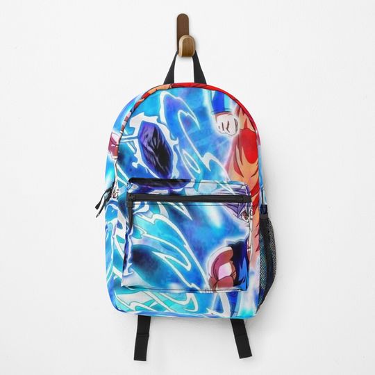 goku Ultra Instinct Backpack, Gift for Fan, Back to School Gift for Kids Fan