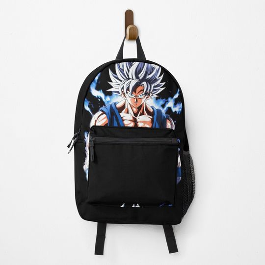 Goku Ultra Instinct Backpack, Gift for Fan, Back to School Gift for Kids Fan