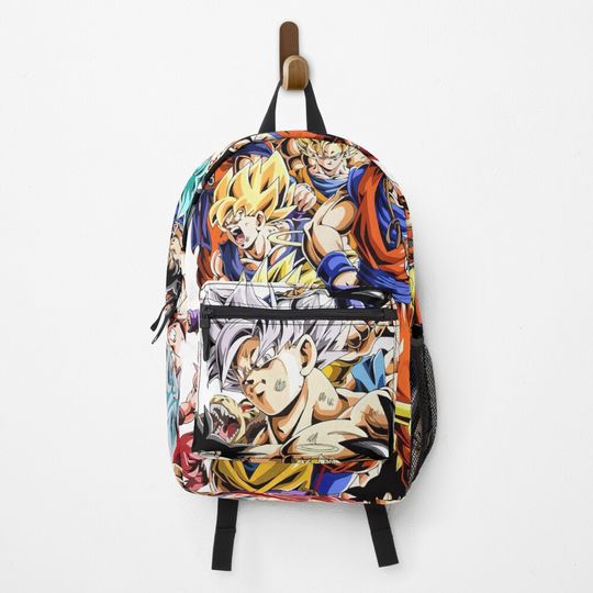 Dragon Ball Anime and Manga Backpack, Gift for Fan, Back to School Gift for Kids Fan