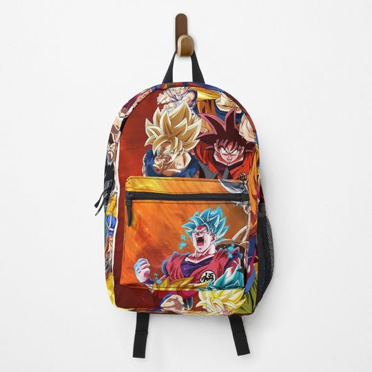 Project Goku Backpack, Gift for Fan, Back to School Gift for Kids Fan