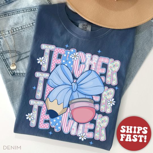 Teacher Shirts for Back to School Shirt, Kindergarten Teacher Shirt, Pre K Grade Teacher, Teacher Appreciation