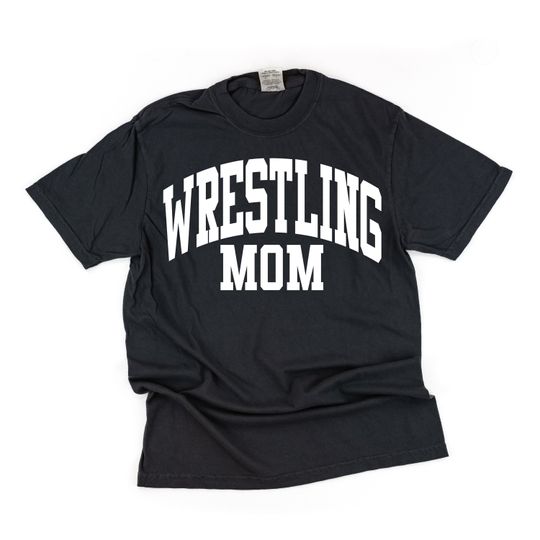 Varsity Style - WRESTLING MOM Tee | Mother's Day | Motherhood | Trendy Graphic Tee