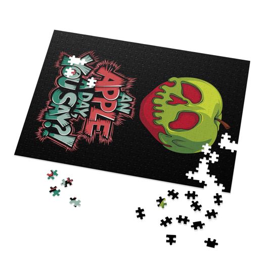 Jigsaw Puzzle - Poison Apple Design