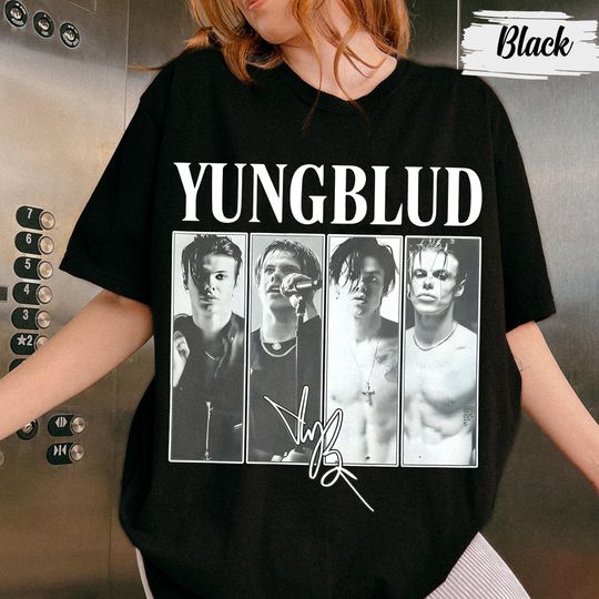 Yungblud Signature Merch, Yungblud Portrait Graphic Tee, IDOLS Tour 2025 Yungblud Tee, Yungblud Punk Rock Fan Merch, IDOLS Tour Fan Shirt