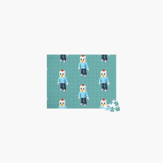 Roblox chicken boy Jigsaw Puzzle