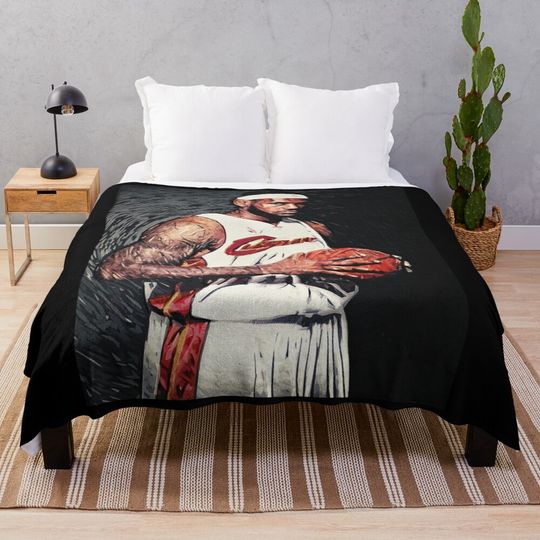 LeBron James Throw Blanket, Gift for Fan