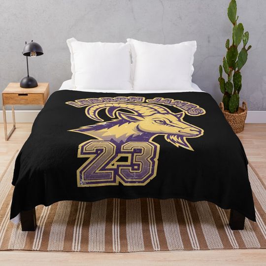 Lebron James Throw Blanket, Gift for Fan