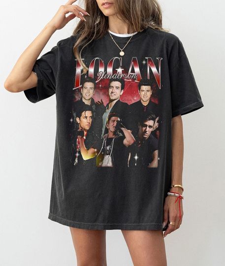 Vintage 90s Bootleg Style Logan Henderson Shirt, Big Time Rush Tour 2025 In Real Life Shirt, Big Time Rush 2025 Concert, Big Time Rush Shirt