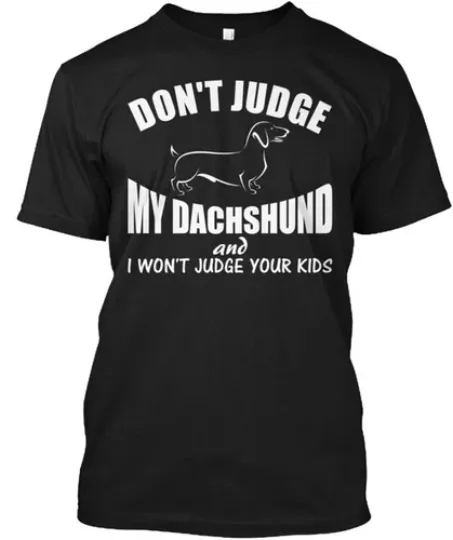 Judge Dachshund T-Shirt for Men and Women