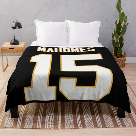 Patrick Mahomes   Throw Blanket, Gift for Fan
