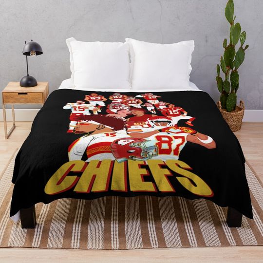 Art - Kansas City Chiefs Throw , Gift for Fan