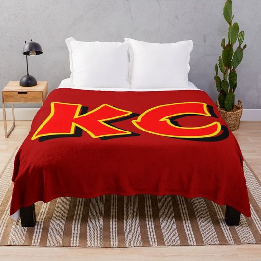 KC Chiefs Patrick Mahomes Kansas City Throw Blanket, Gift for Fan