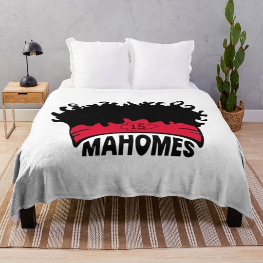 Patrick Mahomes  Throw Blanket, Gift for Fan