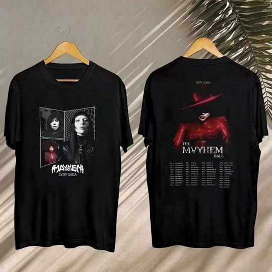 Ld ga The Mayhem Ball 2025, Ld ga The Mayhem Ball Tour Shirt, Ld ga Shirt, Ld ga Fan Gifts, The Mayhem Ball Tour T-shirt