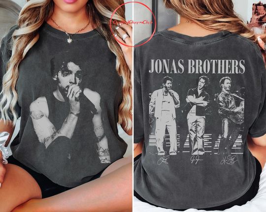 Jonas Brothers Shirt, Living The Dream Tour 2025, Jonas Fan Merchandise Tee, Jonas Tour Gift For Fan, Jonas Bros 20th Annivesary Tour