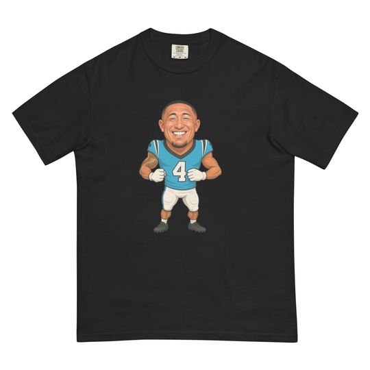 Carolina Panthers Tetairoa McMillan Unisex garment-dyed heavyweight t-shirt