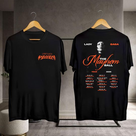 Ld ga Mayhem Shirt, Ld ga The Mayhem Ball Tour 2025 Shirt, Ld ga Graphic Shirt, Ld ga Fan Shirt, Ld ga Merch, Ld ga