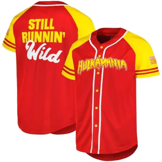 Hulk Hogan Baseball Jersey Hulkamania Fan Gift, Hulk Hogan Memory