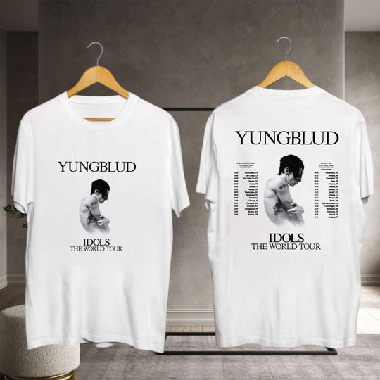 Yungblud Idols World Tour 2025 Shirt, Yungblud 2025 Concert Shirt, Yungblud Idols Album Shirt, Yungblud Fan Gift, Yungblud Merch, Rock Shirt