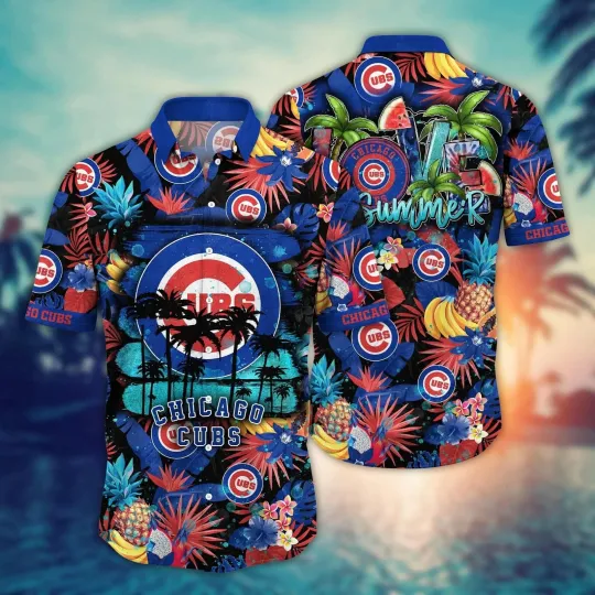 Chicago Baseball Team Cubss Hawaiian Shirt