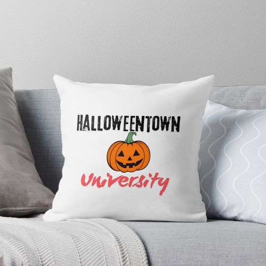 Halloween Town University. Pillow