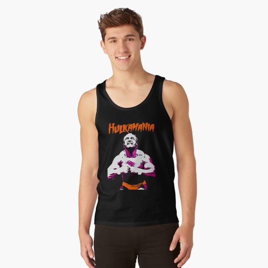 Hulk Hogan  Tank Top, Hulk Hogan Memory, Gift for Fan, for Gymer