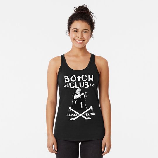 Botchamania "Botch Club" Racerback Tank Top, Hulk Hogan Memory, Gift for Fan, for Gymer