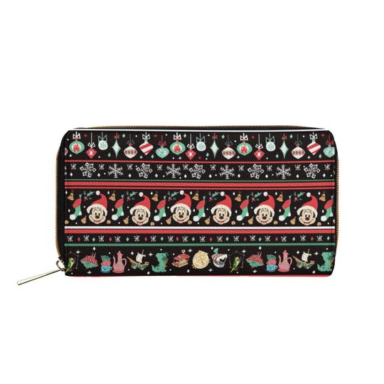 Disney Christmas Parks - Zipper Wallet - Mini Purse