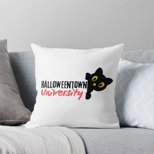  Halloween Town University. Pillow