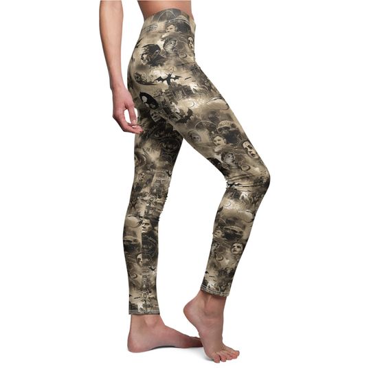 Horror Leggings, Skull Leggings for Women
