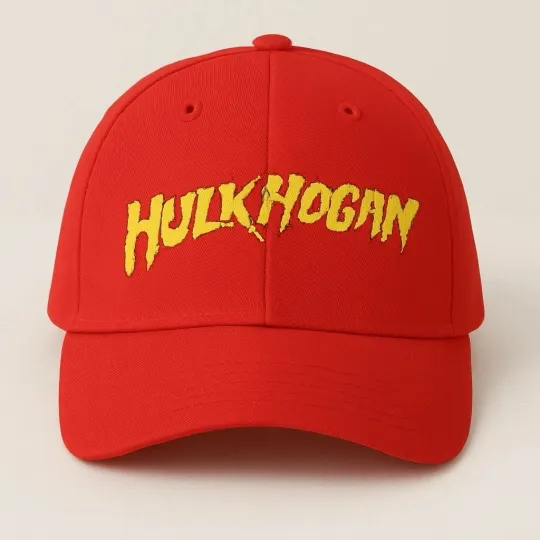 Hulk Hogan cap Hulkamania Hat SnapBack Baseball Cap WWF Tribute Memorial 4EVER
