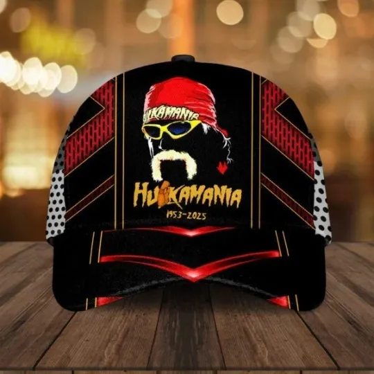 Hulk Hogan Classic Cap, Hulk Hogan Memory, Gift for Fan