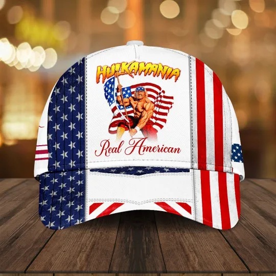 Hulk Hogan Classic Cap, Hulk Hogan Memory, Gift for Fan