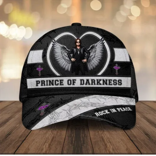 Ozzy Osbourne Classic Cap, Ozzy Osbourne Memory, Gift for Fan