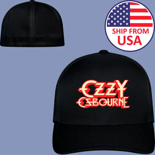 Ozzy Osbourne Black Hat Baseball Cap , Ozzy Osbourne Memory, Gift for Fan