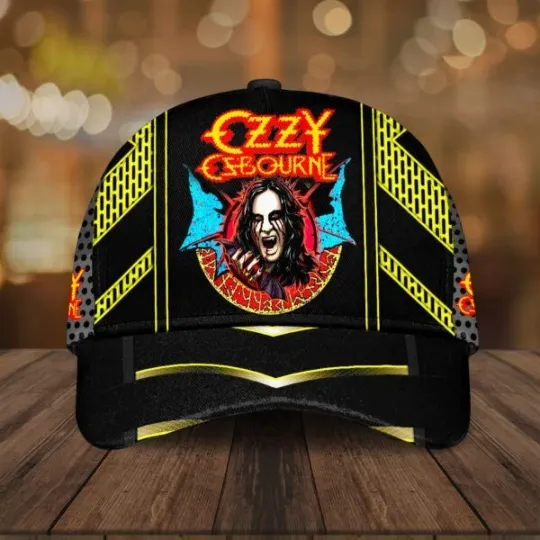 Ozzy Osbourne Classic Cap, Ozzy Osbourne Memory, Gift for Fan