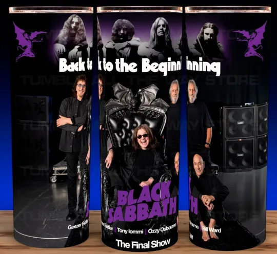 Ozzy Osbourne  Last Show Cup Mug Tumbler, ozzy osbourne memory, Gift for Fan