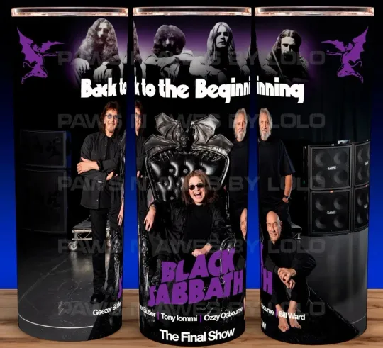 Ozzy Last Concert Cup Mug Tumbler, ozzy osbourne memory, Gift for Fan