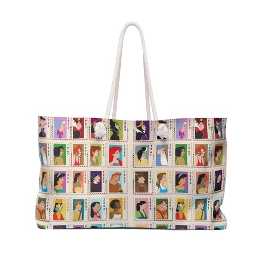 Weekender Bag, Disney Inspired Day Bag, Cute Travel Tote, Disneyland Vacation Carryall