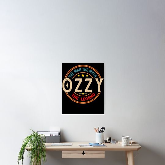 Ozzy The man the myth the legend Poster