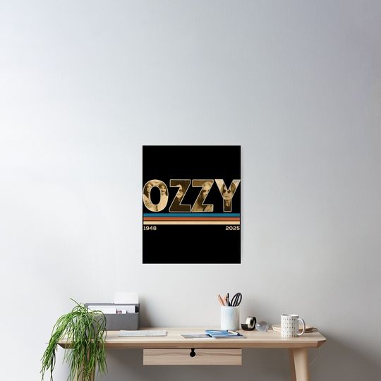 Rock Legend Ozzy Osbourne Poster - Classic Music Wall Decor