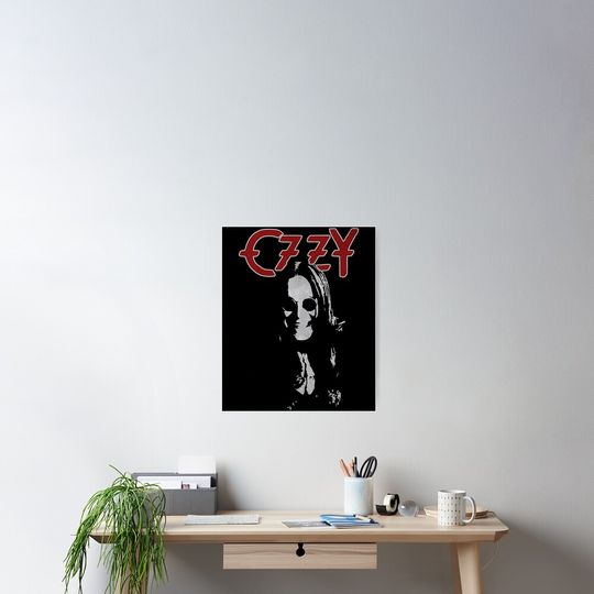 Rock Legend Ozzy Osbourne Poster - Classic Music Wall Decor