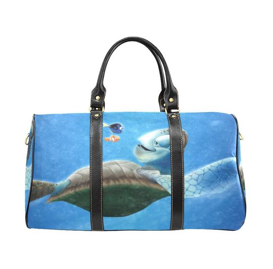 Crush the Turtle Travel Bag, Finding Nemo Duffel, Disney Luggage, Nemo Suitcase, Disney Travel Bag
