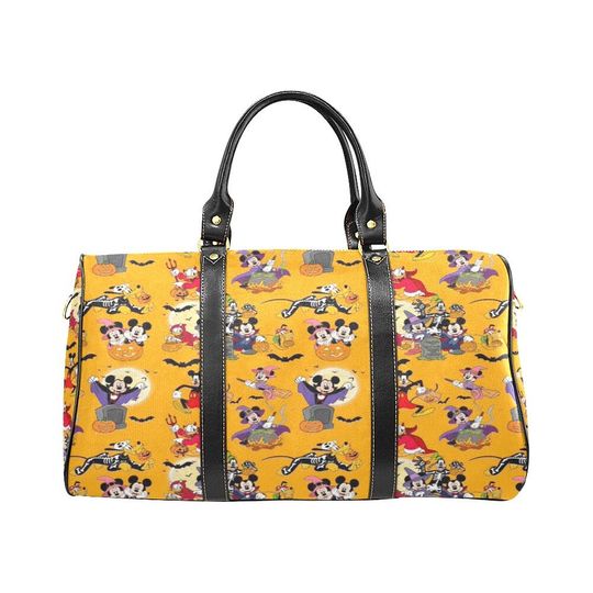 Mickey and Friends Halloween Travel Bag | Disney Duffel Bag | Disney Luggage