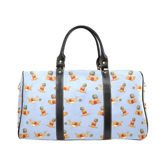 Winnie The Pooh Travel Duffel Bag | Disney Pooh Bear Luggage | Kids’ Travel Bag