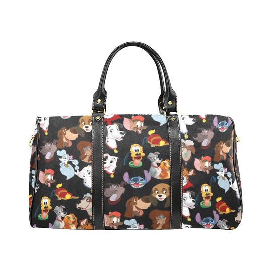 Disney Dogs Travel Duffel Bag | Disneyland Bag | Disney Suitcase