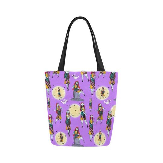 Sally Canvas Tote | Nightmare Before Christmas Bag | Jack and Sally Purse | Disneyland Tote