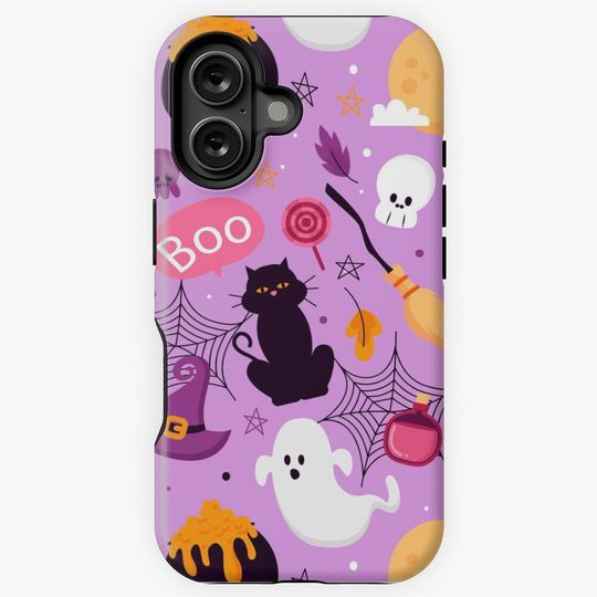 Cute Funny Halloween Baby BOO Ideas Kids Toddler iPhone Case